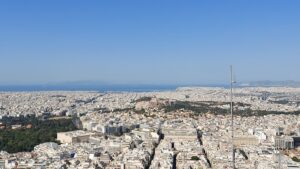 View of Athens from Mt. Lycabettus
