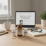 Thyroid meds on a table